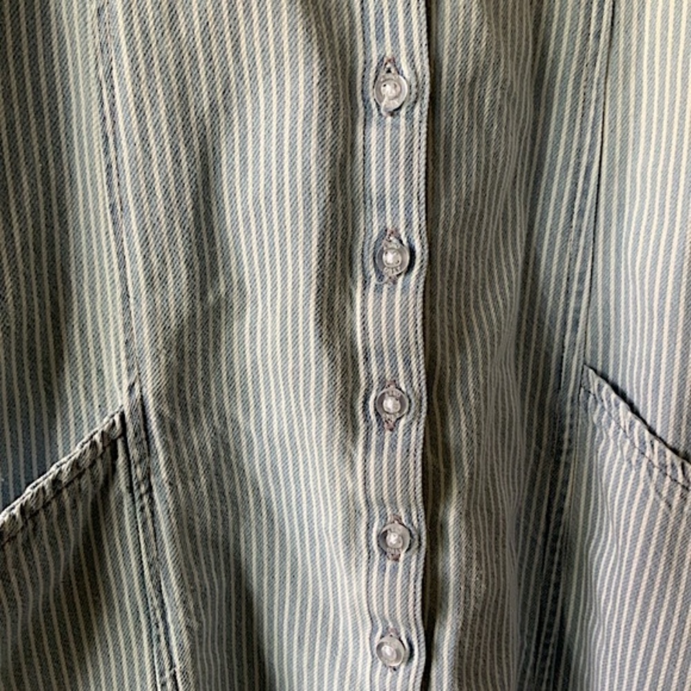 Blue & White Mini Dress - Picture 15 of 15